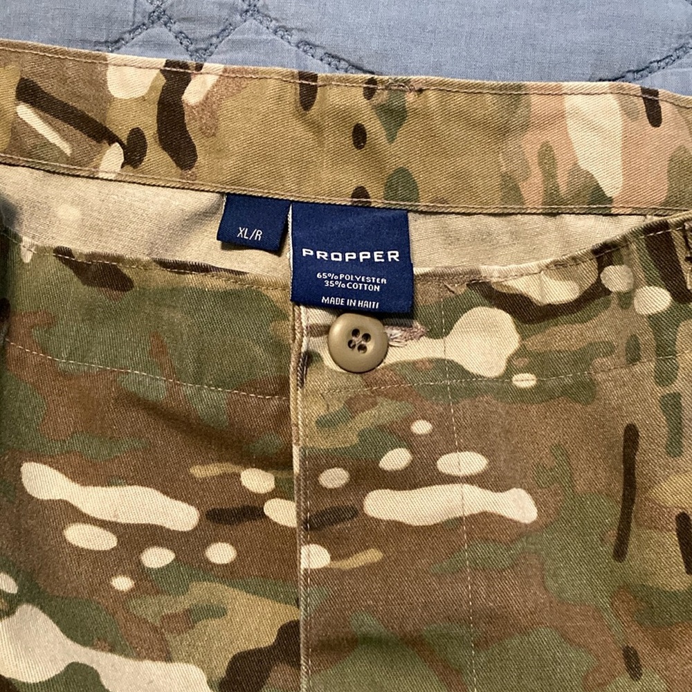 Propped Men’s Tactical Gear Camo Cargo Pant Size XL/R